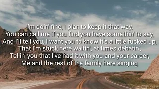 fort minor - where'd you ft. Holly Brook & Jonah (lirik /lyrics )