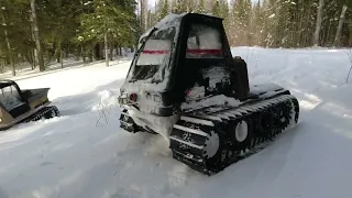 Max Buffalo & Argo Centaur в снегу