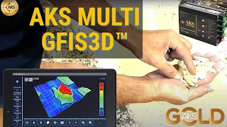 New AKS MULTI GFIS3D™ technology - Locating and Scanning Gold, Treasures & Cavities for 2023