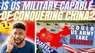 🇬🇧BRIT Reacts To COULD THE US MILITARY CONQUER CHINA?