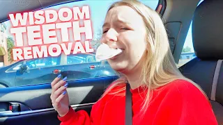 GETTING HER WISDOM TEETH REMOVED *FUNNY*  | SHE CRIED FOR 2 HOURS AFTER | Family 5 Vlogs