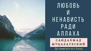 Любовь и ненависть ради Аллаха