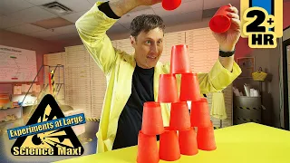 How To Stack Cups + More Amazing Science Experiments | Science Max