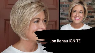 Jon Renau IGNITE in Shaded Sun 27T/613S8 | My all time favorite short wig!