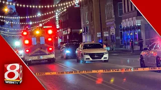 Police exchange gunfire with suspect in downtown Indianapolis; no injuries reported