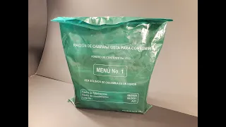 2020 Colombian Campaign Ration Ready to Consume MRE Review Meal Ready to Eat Tasting Test