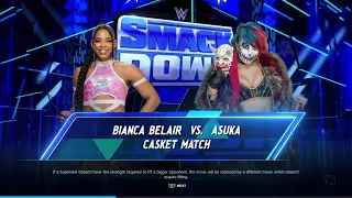 WWE 2K24 Bianca belair vs Asuka *Casket Match*