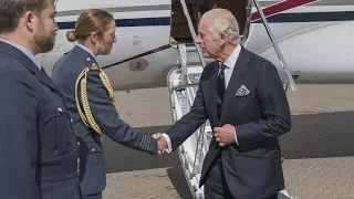 VIDEO | King Charles III arrives at airport, UK mourns queen,