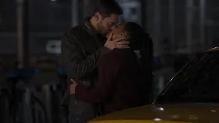 New Amsterdam 4x10 Kiss scene Max & Helen, Ryan Eggold & Freema Agyeman