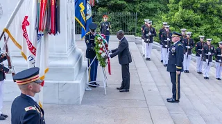 President Ruto Honors Heroes during his Momentous Visit to Arlington National Cemetery,Washington DC