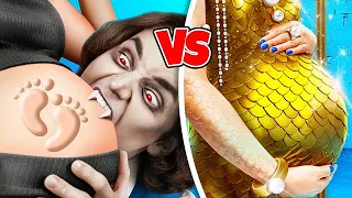 Vampira Grávida vs Sereia Grávida - Quem é Melhor?