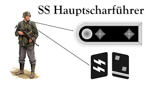 Полная иерархия воинских званий СС | Погоны и петлицы Waffen SS во Второй Мировой