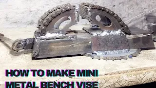 Few People know How To Make VISE From Motor Gears | Welding Project