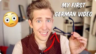 My First Video in German! Embarrassing Story with English subtitles! | Evan Edinger