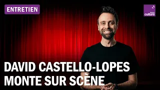 David Castello-Lopes, humoriste : "Le rire fait du bruit, quand il ne vient pas c'est gênant"