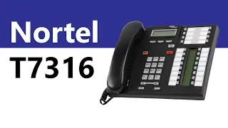 The Nortel Norstar T7316 Digital Phone - Product Overview