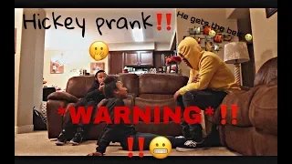 HICKEY PRANK ON OLDER BROTHER!! *HE GETS MAD 😰!!*