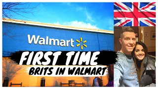 **FIRST TIME EVER in Walmart** OUR REACTION | British Geordie Couple in Florida | Disney World