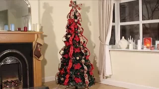 Pop Up Pre Decorated Christmas Tree