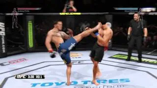 Anthony pettis vs gilbert melendez ea ufc ko