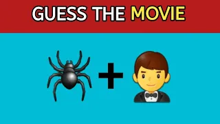 Guess the MOVIE by Emoji Quiz 🍟 🎬 📽️ | 50 Movies by Emoji