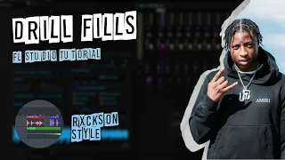 How To Make DRILL FILLS Like RXCKSON In FL Studio