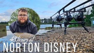 48 hours at Norton Disney carp fishing.