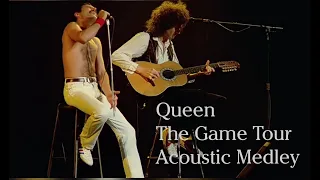 Queen - The Game Tour Acoustic Medley Live