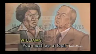 Wayne Williams Trades Jabs w/Asst District Atty Jack Mallard in Atlanta Child Murder Trial (2/24/82)