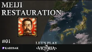 Japan Meiji Restauration Achievement | Folge 1 | Victoria 3 Let's Play Tutorial | Gameplay Deutsch