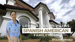 Home Tour 81• Spanish American Villa inside Loyola Grand Quezon City #FavoriteBroker Daphne Yu