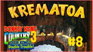 [Donkey Kong Country 3] Secret World - Krematoa + Final Secret Boss - Gameplay #8 (105%)