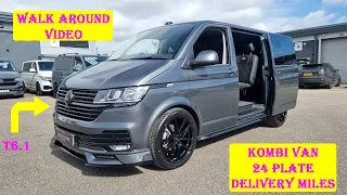 brand new volkswagen Transporter t6.1 kombi 24 plate...