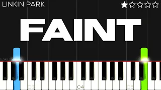 Linkin Park - Faint | EASY Piano Tutorial