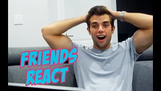 FRIENDS REACT TO THEIR BEST MOMENTS ON THE VLOG!!