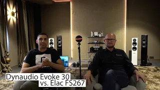 Dynaudio Evoke 30 vs Elac FS 267 an Yamaha A-S2200 & Node2i mit Goldkabel Cinch Executive & Chorus