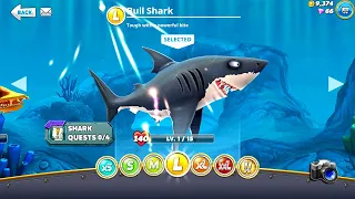 Hungry Shark World Bull Shark Gameplay - (iOS, Android) Part 1