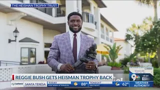 Reggie Bush is reinstated as 2005 Heisman Trophy winner