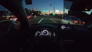 2021 Mazda CX-30 Evening/Night POV Drive (No talking)