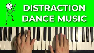 Henry Stickmin Distraction Dance Music (Piano Tutorial Lesson)