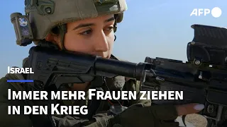 Emanzipiert in den Krieg: Immer mehr Frauen in Israels Armee | AFP