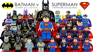 Batman v Superman Dawn of Justice 2016 LEGO Minifigure Collection DC Comics Super Heroes