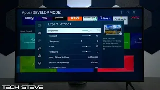 Tizen Interface Menus On Samsung Q60T QLED Television