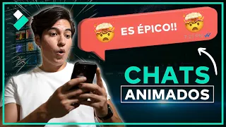 Cómo crear un CHAT ANIMADO para videos | Conversaciones Falsas por Mensaje de Texto o WhastApp