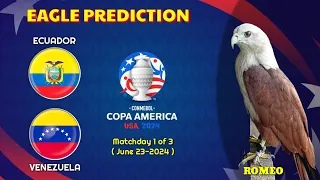 Ecuador vs Venezuela | Copa America 2024 | Eagle Prediction