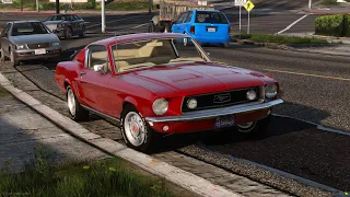 GTA 5: Ford Mustang V8 Engine Sound