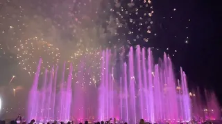 Amazing Fireworks - The Pointe Atlantis The Palm Dubai New Year 2023