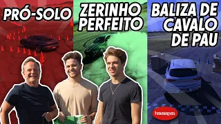 RUBINHO x DUDU x FEFO NA PISTA! Quem vai melhor nos desafios do Especial Dia dos Pais by Havaianas?