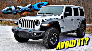 Does A Plugin Hybrid Jeep Wrangler Make Sense? It Depends. 2023 Wrangler Rubicon 4XE Review