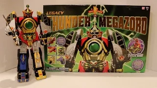 Legacy Thunder Megazord Unboxing/Review [Mighty Morphin Power Rangers]